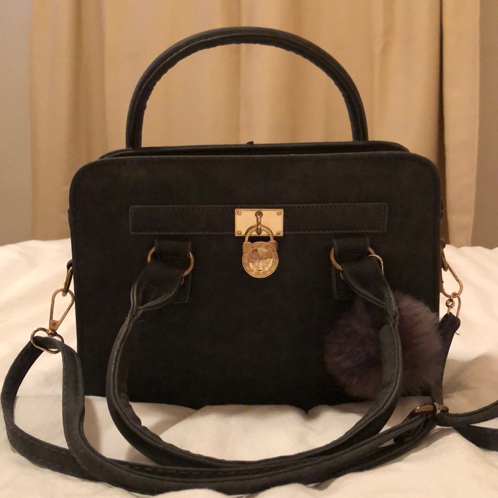 Gray purse